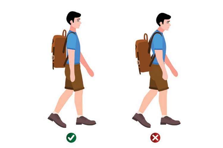 bagpack and backpain